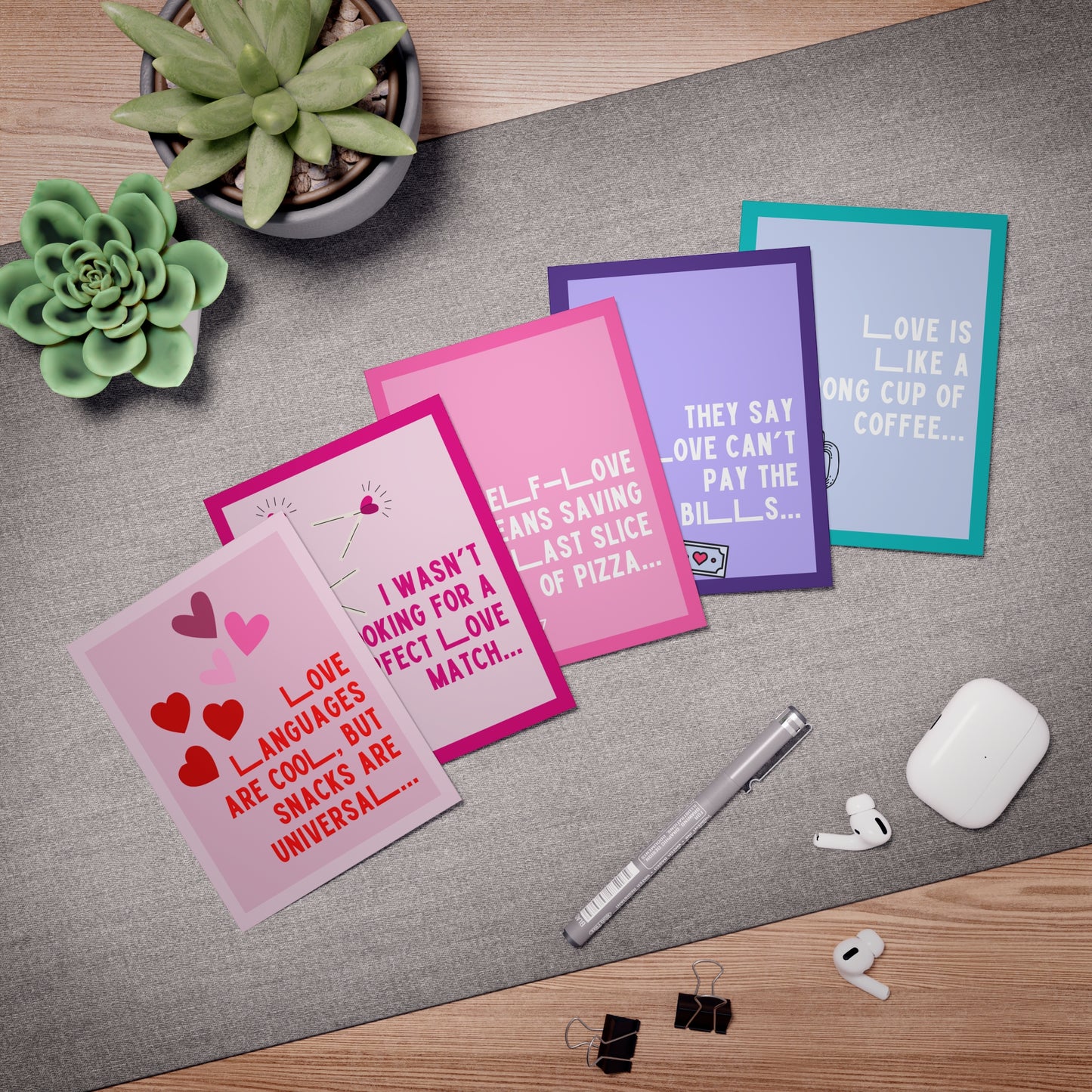 The Love Collection Card Set