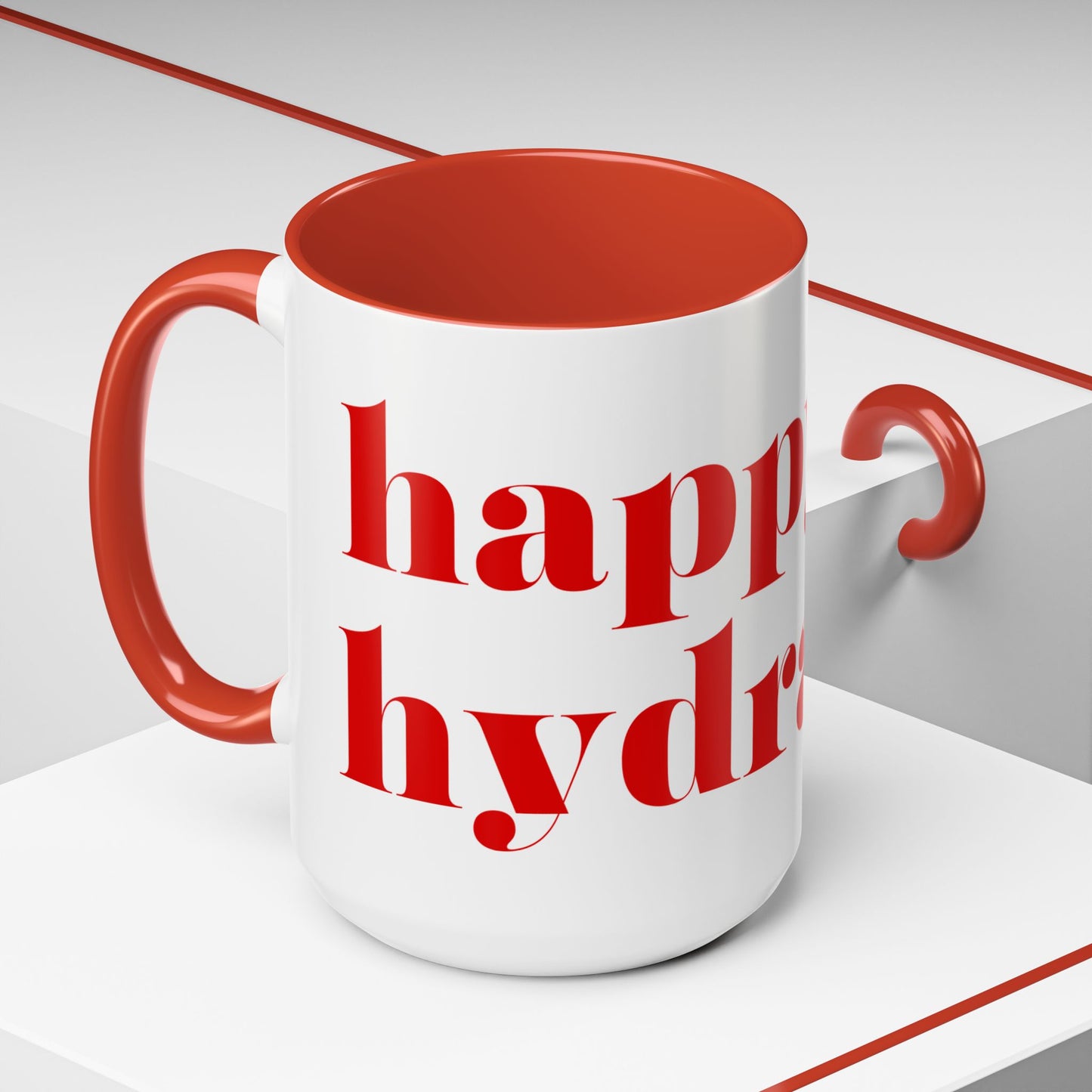 "Happy & Hydrated" Mug (11, 15oz)