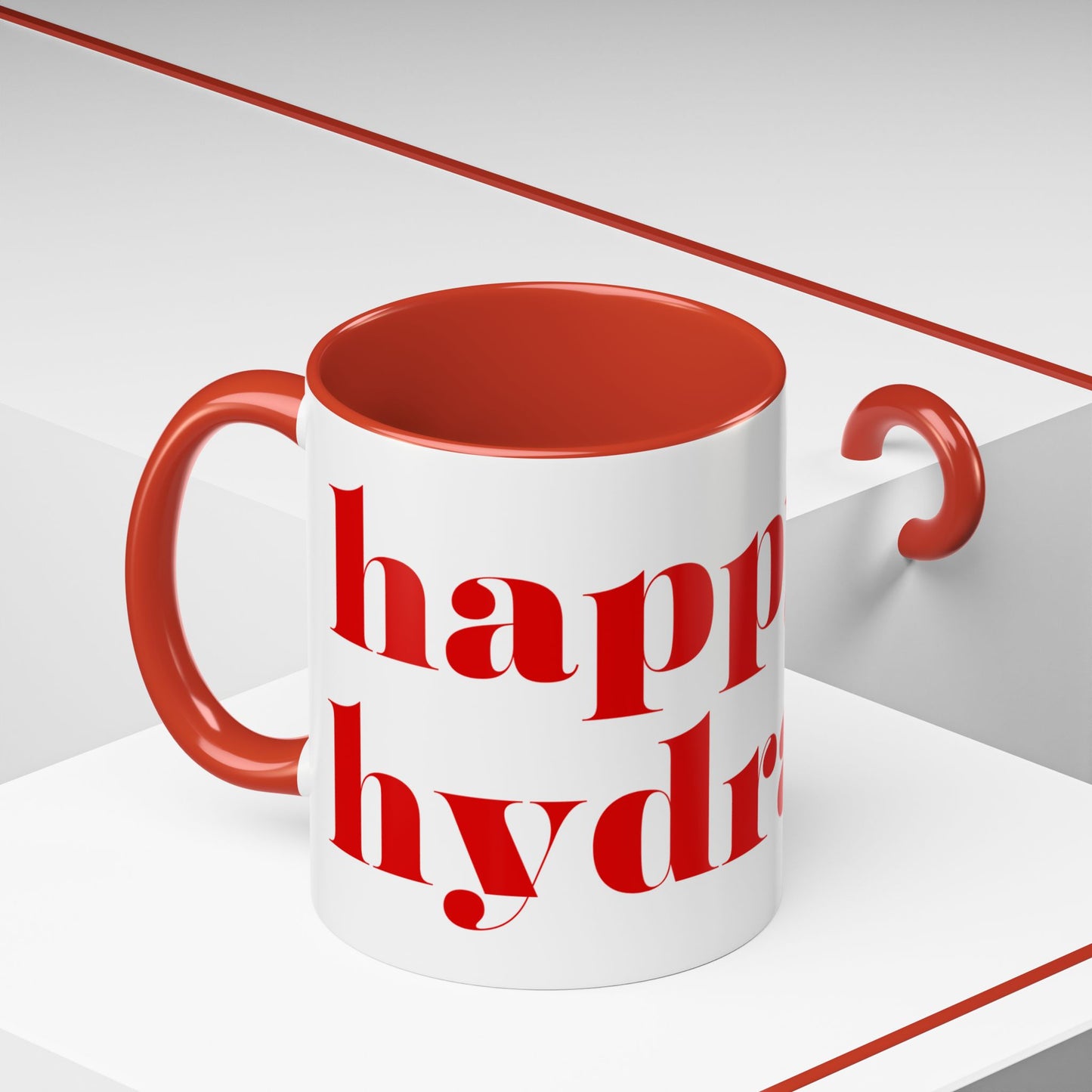 "Happy & Hydrated" Mug (11, 15oz)